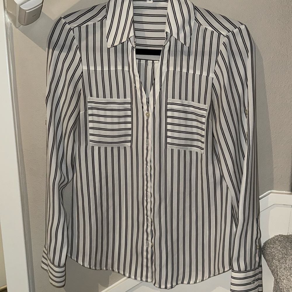 Express Portifino shirt in black and white!